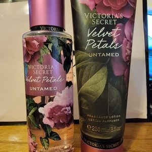 Victoria's Secret Velvet Petals mist and lotion